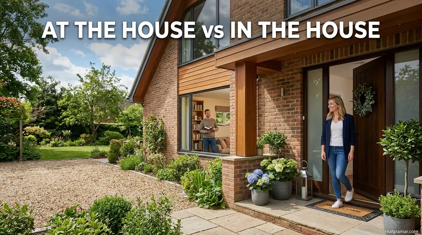At the House vs In the House
