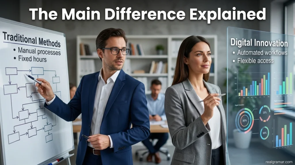 The Main Difference Explained