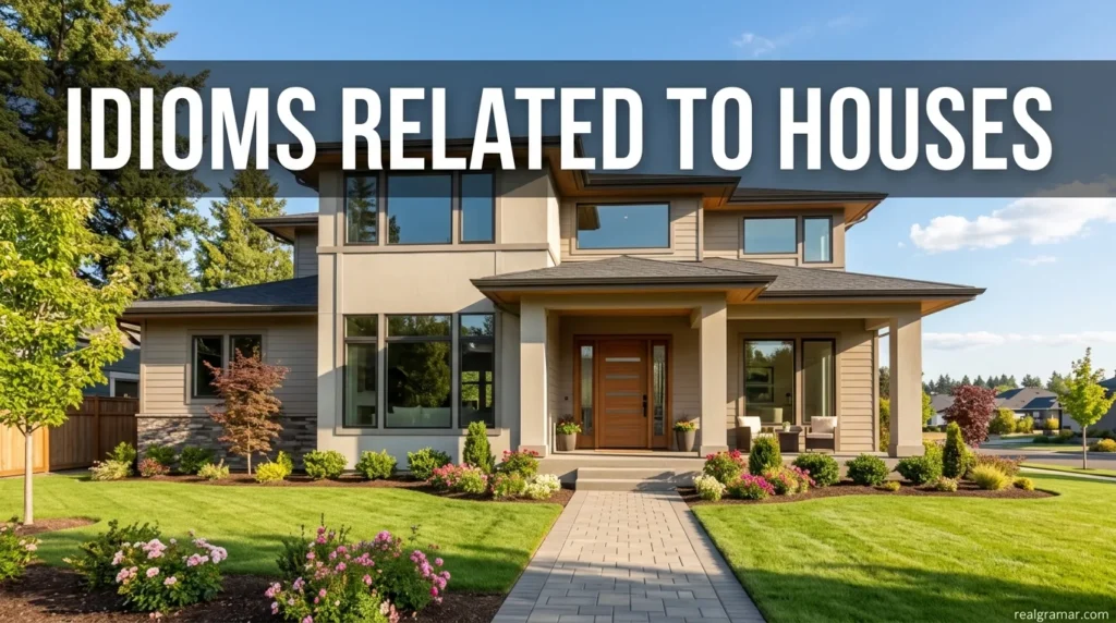 Idioms Related to Houses