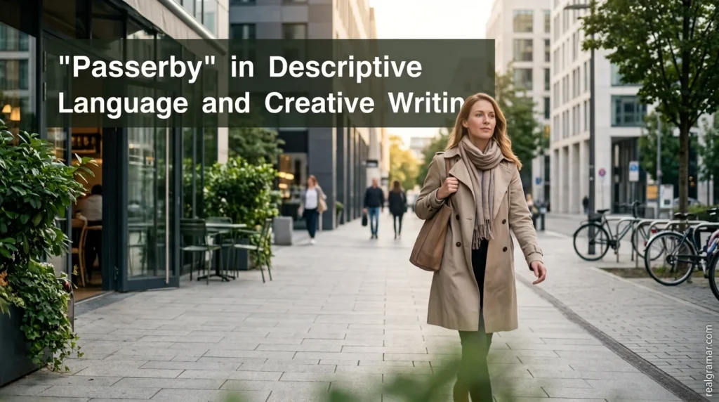 "Passerby" in Descriptive Language and Creative Writing