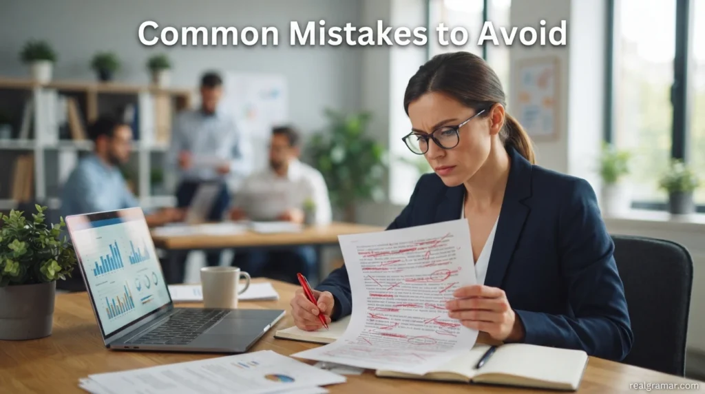Common Mistakes to Avoid