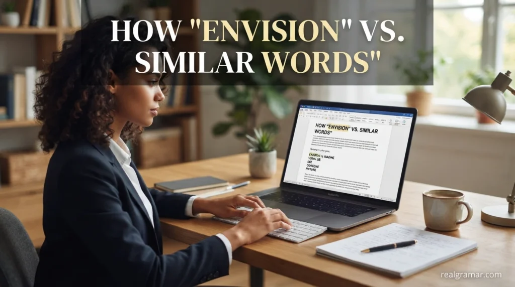 Envision vs. Similar Words