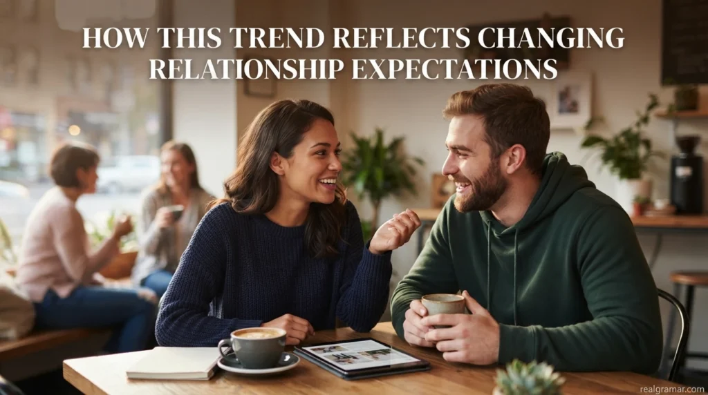 How This Trend Reflects Changing Relationship Expectations