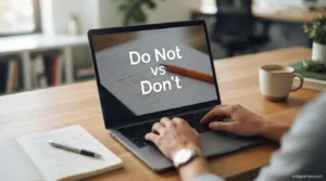 Do Not vs Don't