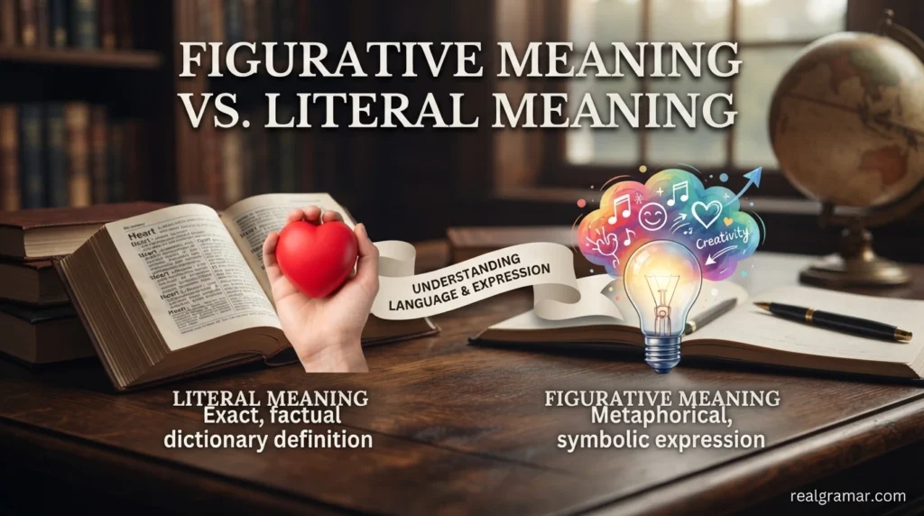 Figurative Meaning vs. Literal Meaning