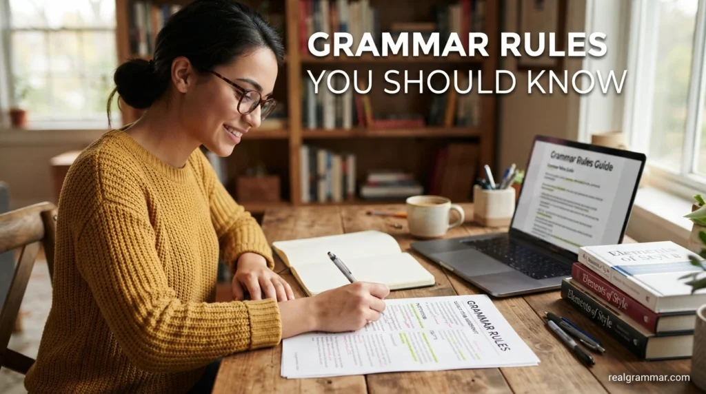 Grammar Rules You Should Know