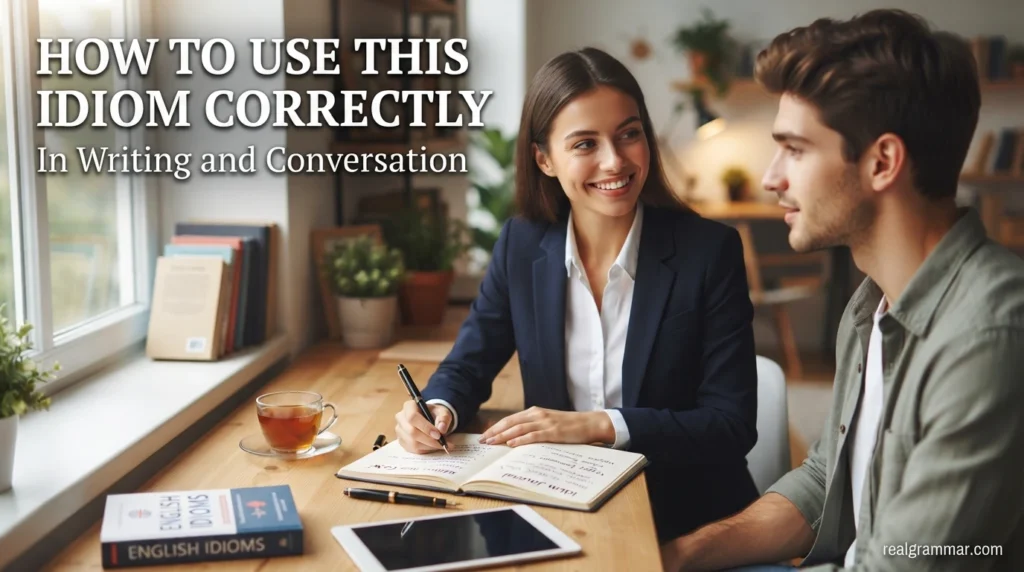How to Use This Idiom Correctly in Writing and Conversation