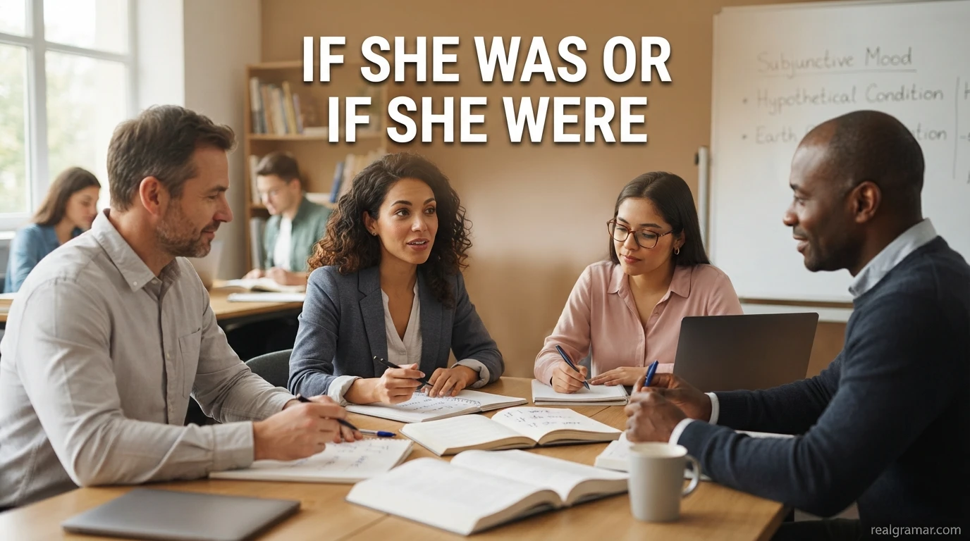 If She Was or If She Were