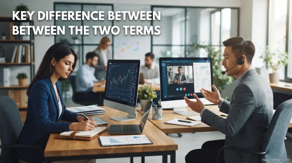 Key Difference Between the Two Terms