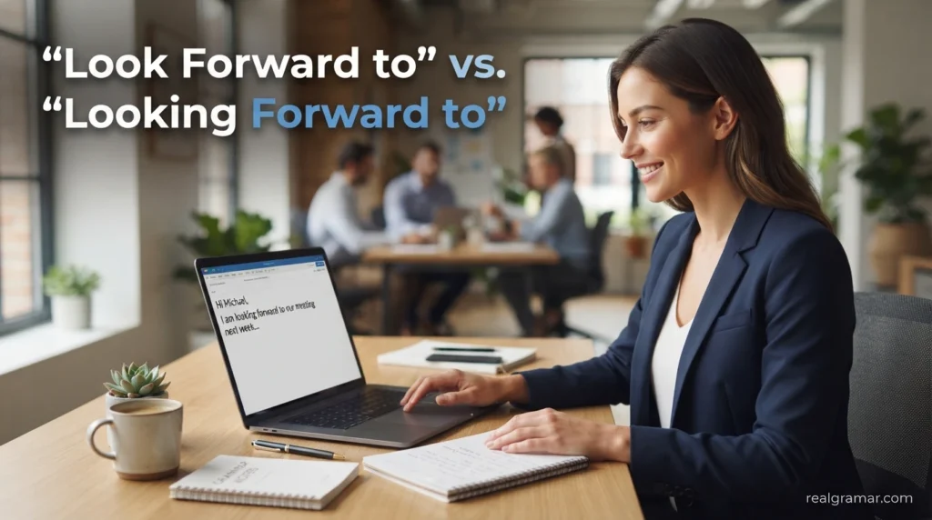 “Look Forward to” vs. “Looking Forward to”