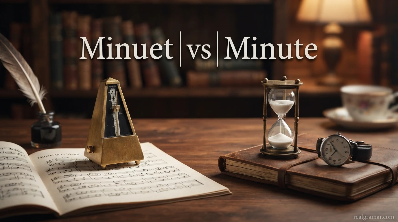 Minuet vs Minute