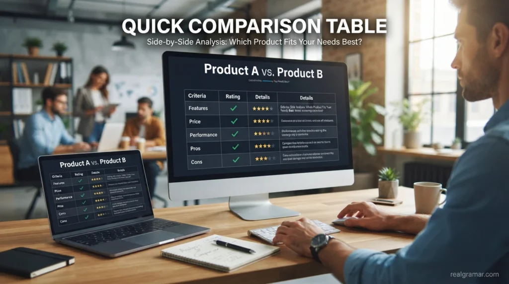 Quick Comparison Table