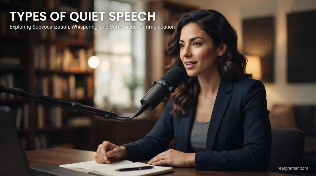 Types of Quiet Speech