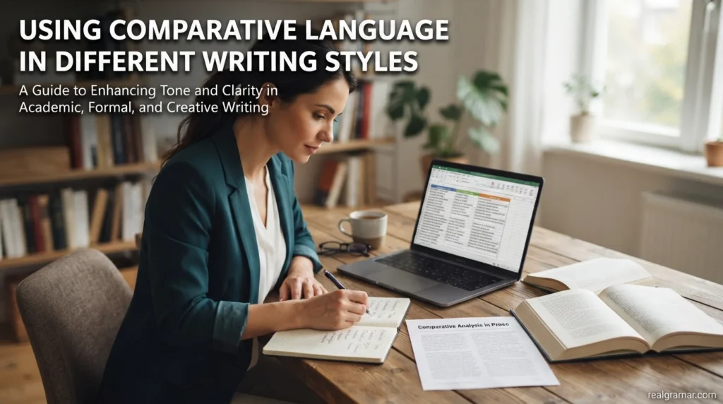 Using Comparative Language in Different Writing Styles