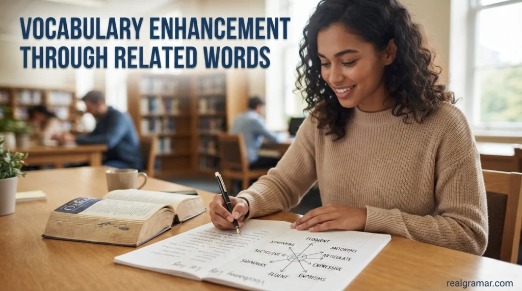 Vocabulary Enhancement Through Related Words
