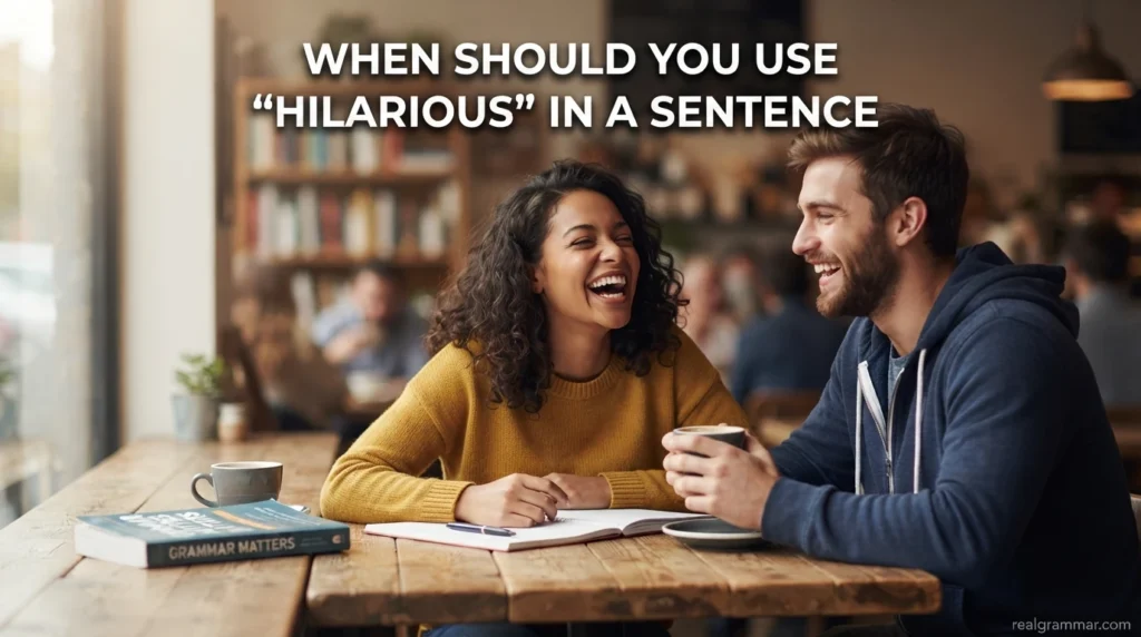 When Should You Use “Hilarious” in a Sentence