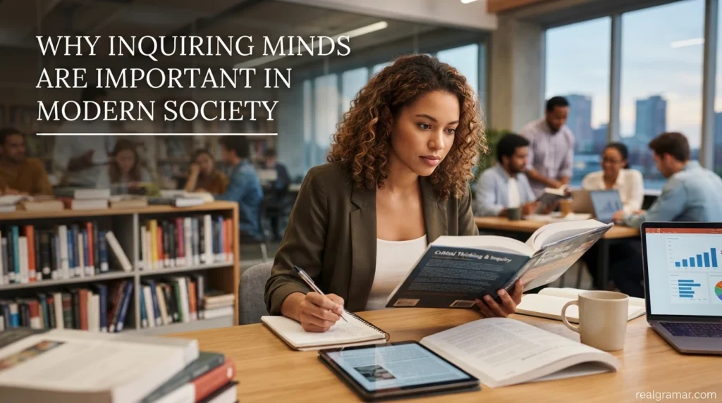 Why Inquiring Minds Are Important in Modern Society