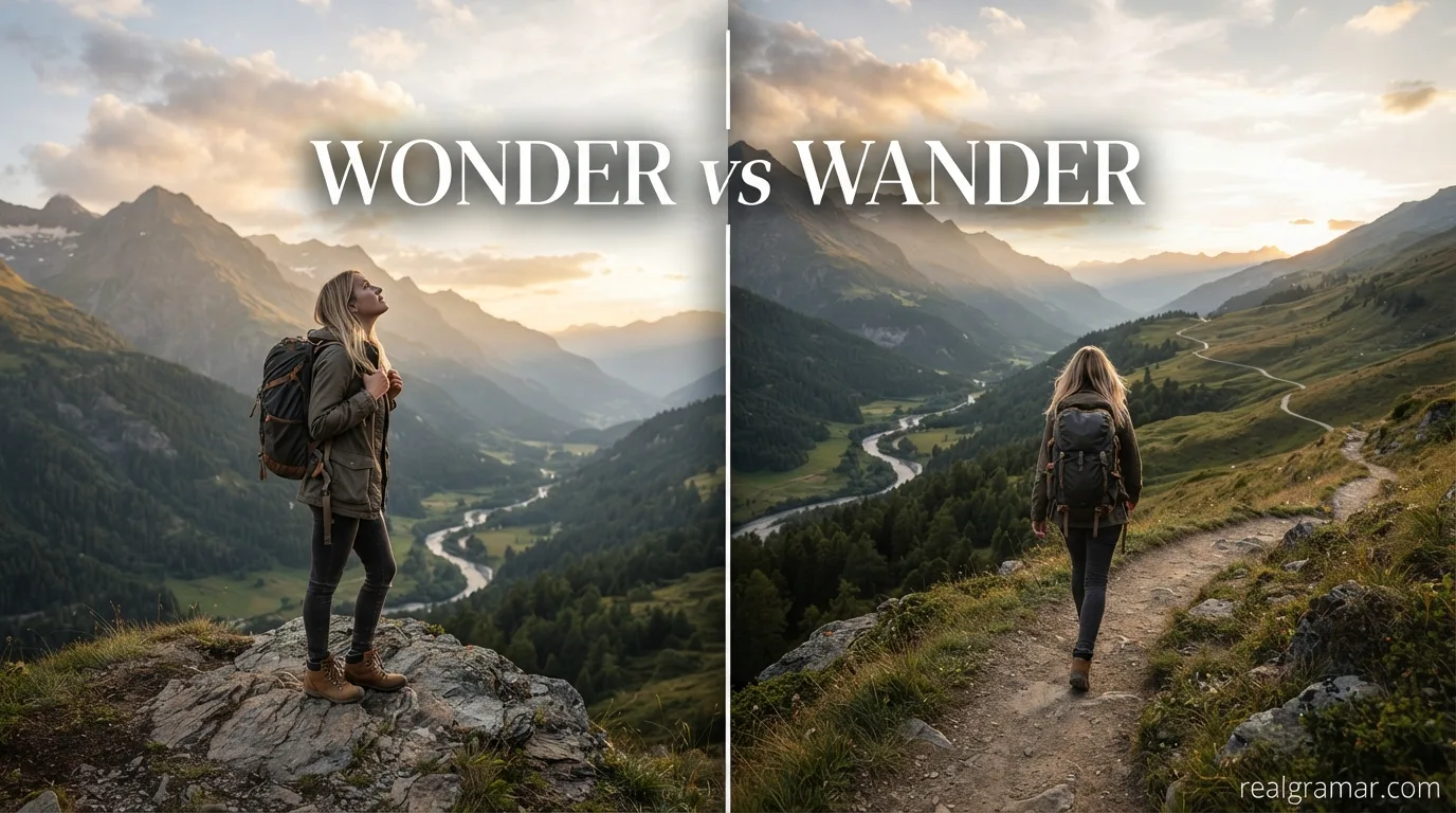 Wonder vs Wander