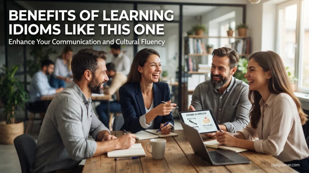 Benefits of Learning Idioms Like This One