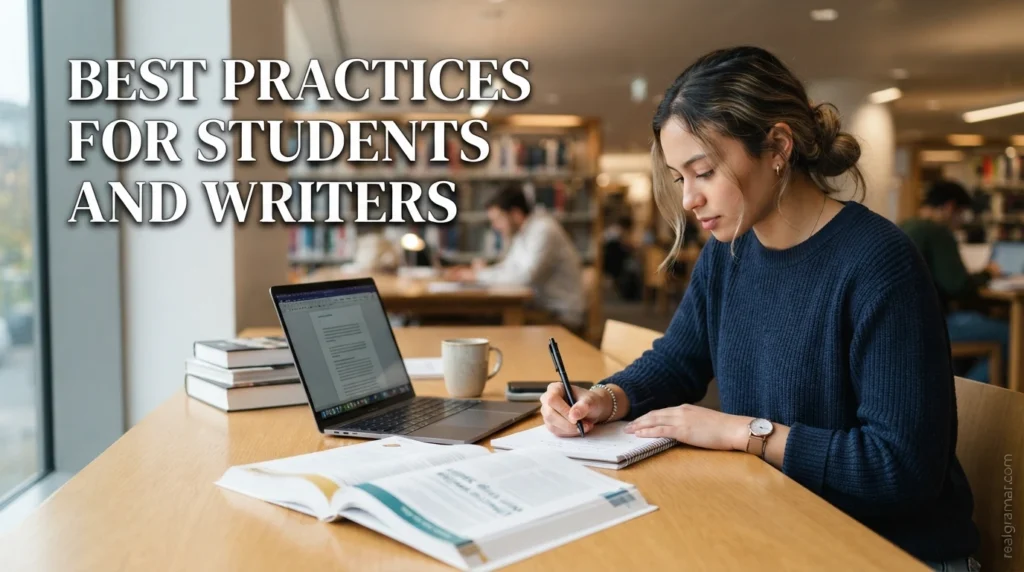 Best Practices for Students and Writers