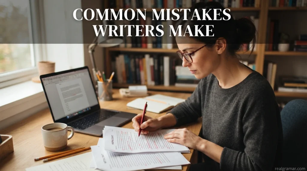 Common Mistakes Writers Make