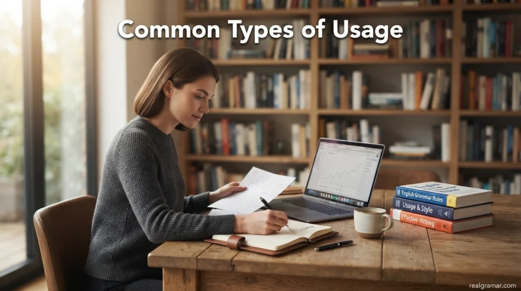 Common Types of Usage