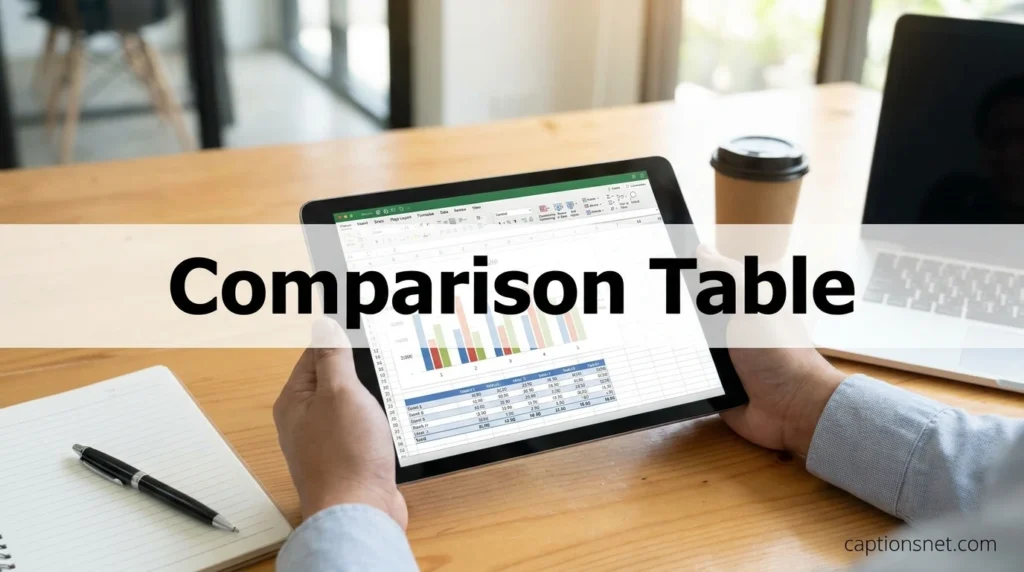 Comparison Table