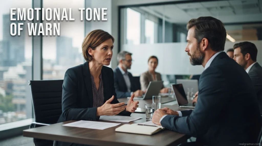 Emotional Tone of Warn