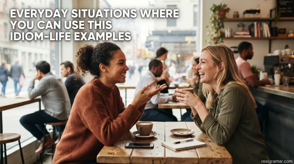 Everyday Situations Where You Can Use This Idiom
