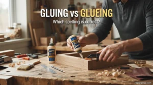 Gluing vs Glueing