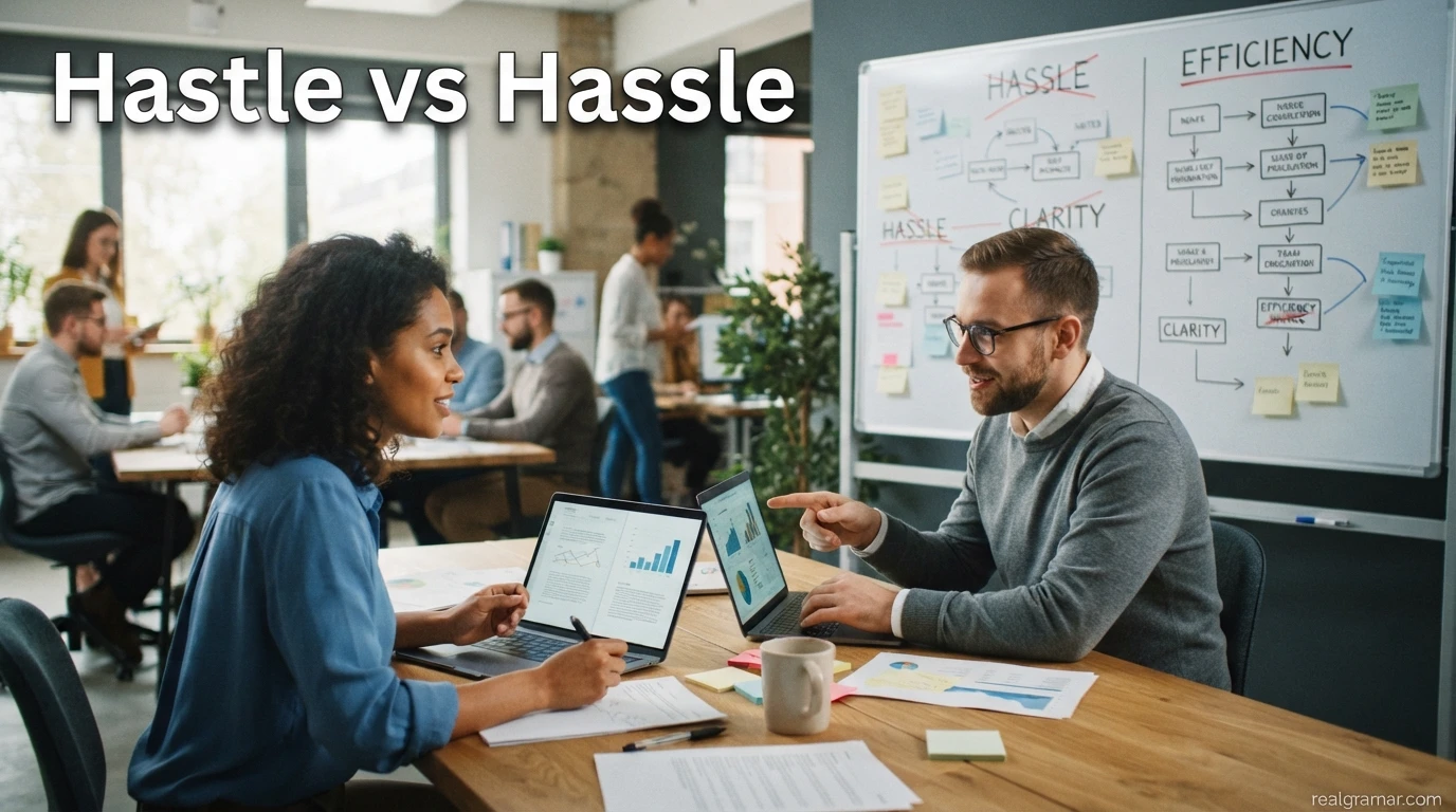 Hastle vs Hassle