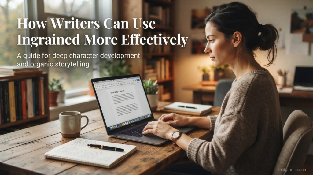 How Writers Can Use Ingrained More Effectively