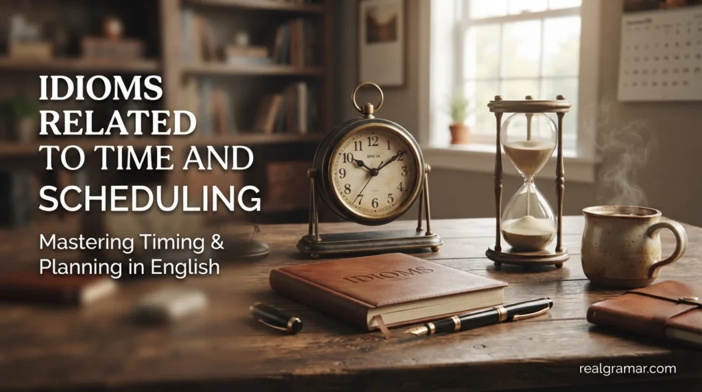 Idioms Related to Time and Scheduling