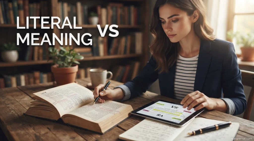 Literal Meaning vs