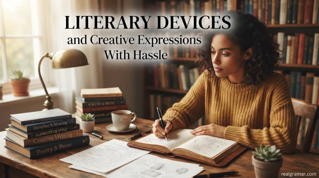 Literary Devices and Creative Expressions With Hassle