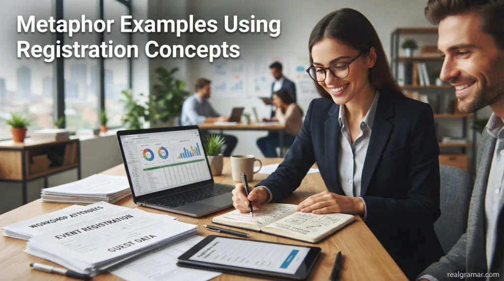 Metaphor Examples Using Registration Concepts