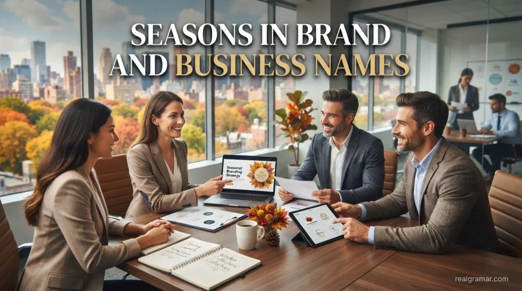 Seasons in Brand and Business Names