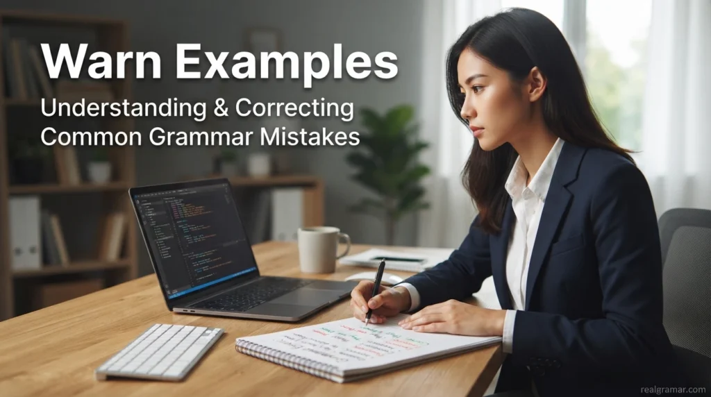 Warn Examples