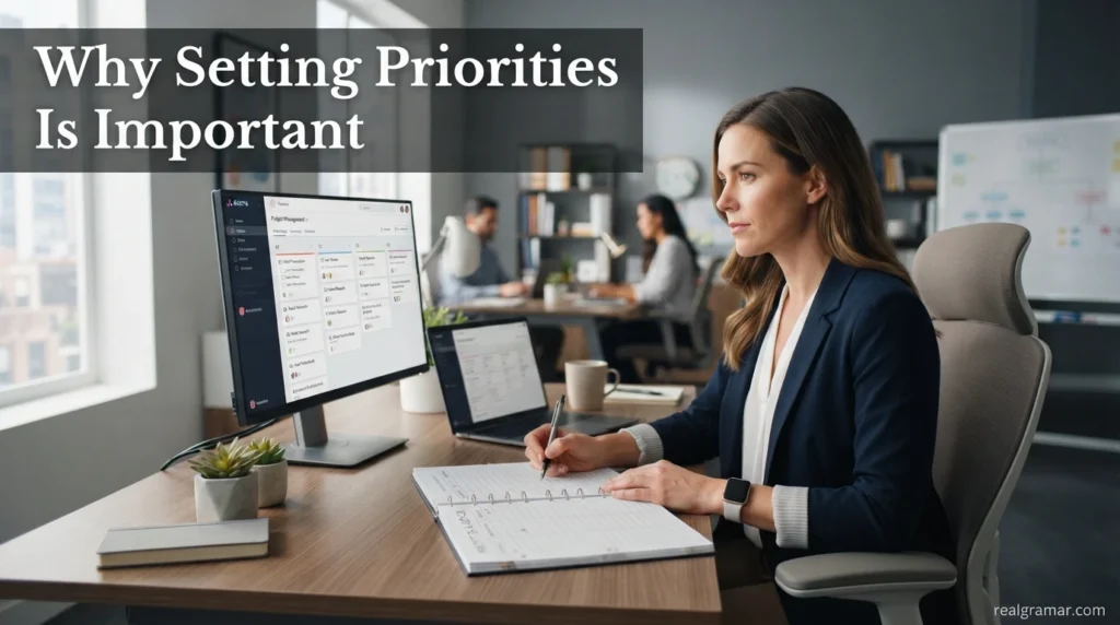 Why Setting Priorities Is Important